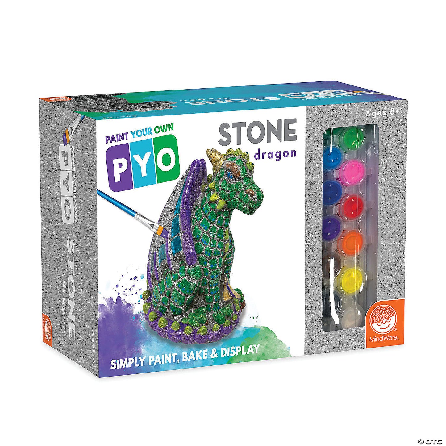 Paint Your Own Stone Dragon