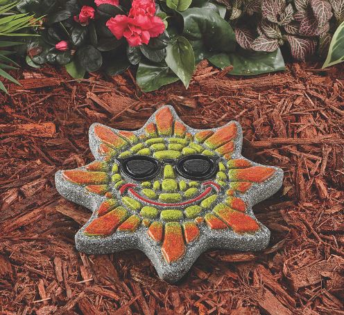 Paint Your Own Stepping Stone Sun