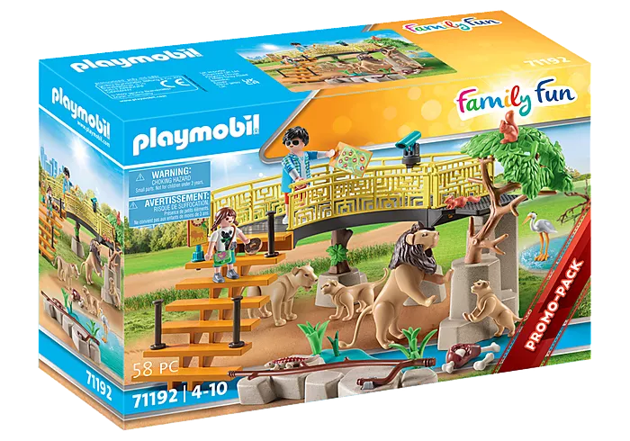 Playmobil family sales fun zoo