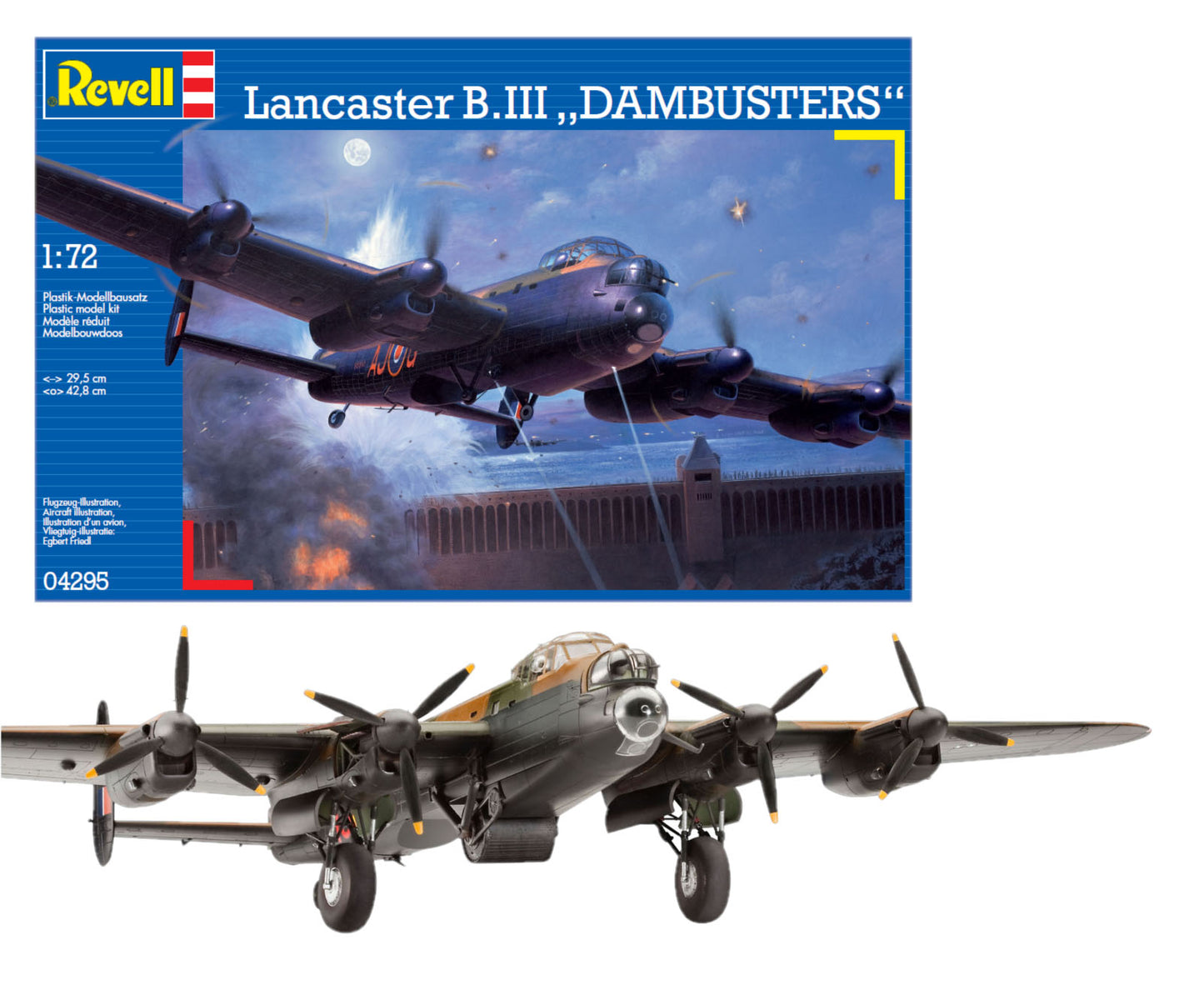 AVRO LANCASTER B.III DAMBUSTERS 1/72
