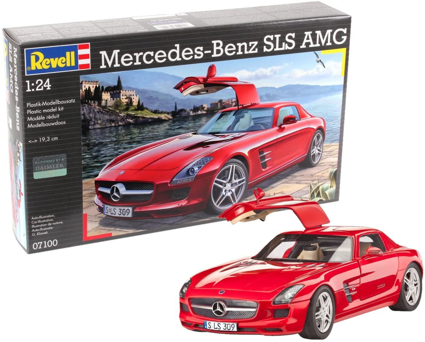 MERCEDES BENZ SLS AMG 1/24
