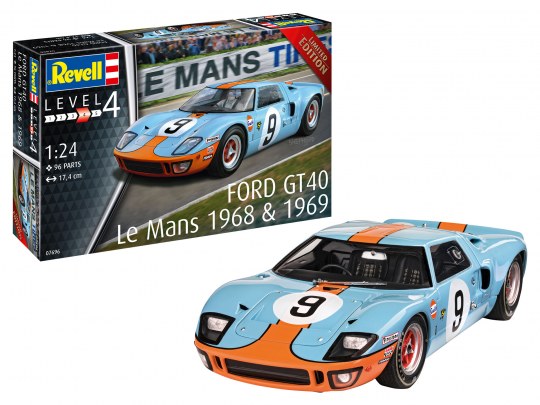 Ford GT40 Le Mans 1968 & 1969 1/24