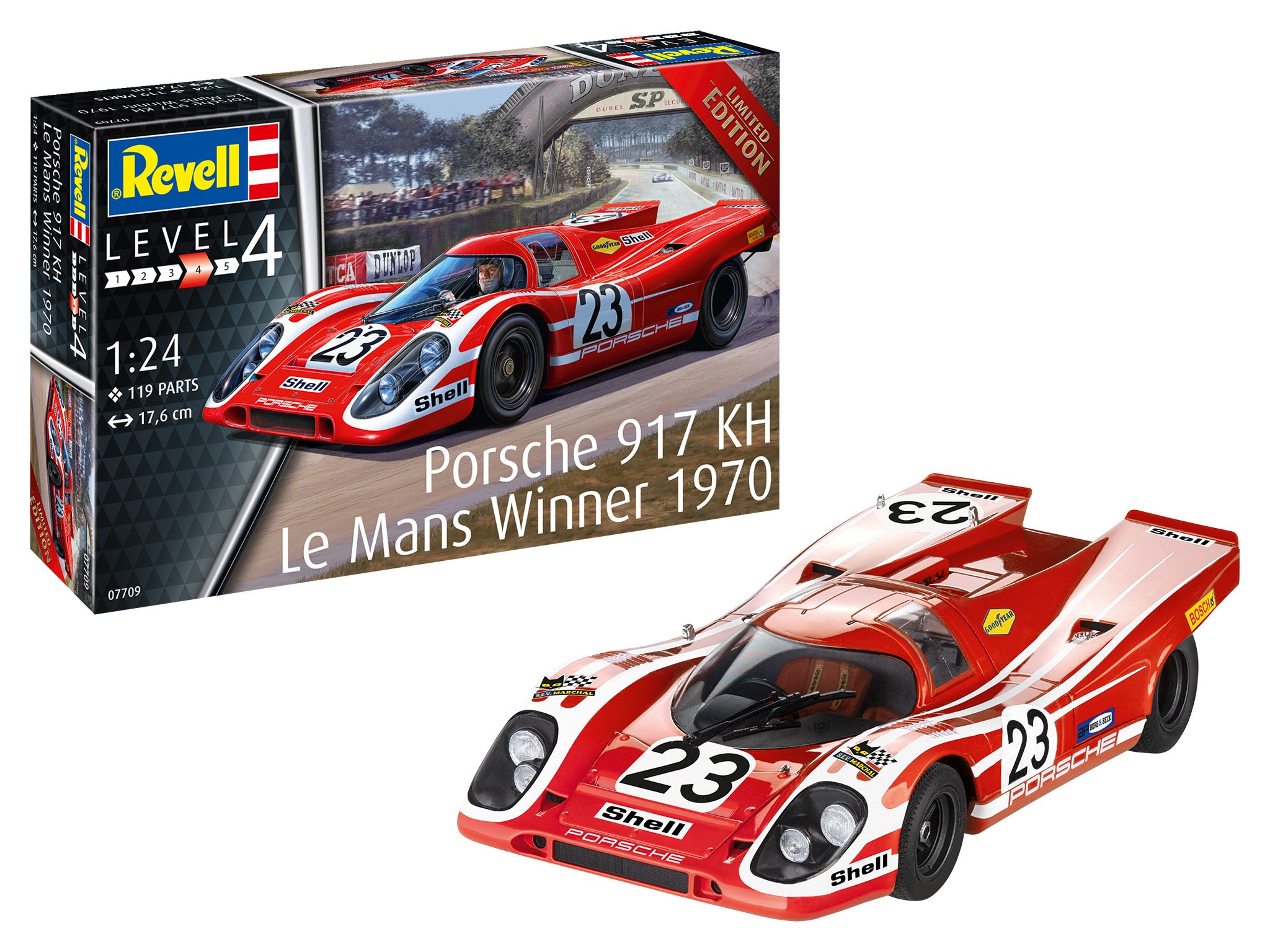 KK-SCALE-MODELS KKDC181262 Porsche 917K #22 Winner Le Mans 1971 Marko KK-SCALE-MODELS KKDC181262 Porsche 917K #22 Winner Le Mans 1971 Marko
