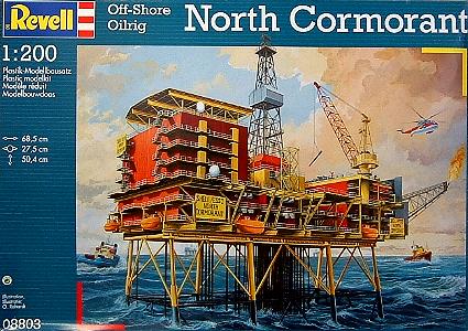 OFF SHORE OIL RIG NORTH CORMORANT 1/200