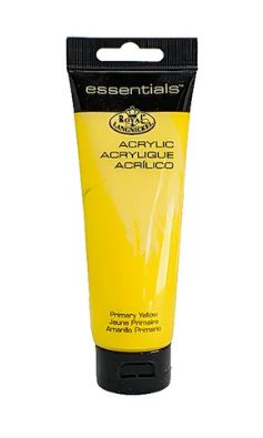 Acrylic Primary Yellow 120ml.