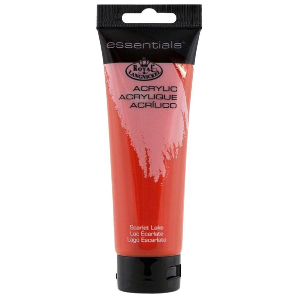 Acrylic Scarlet Lake 120ml.