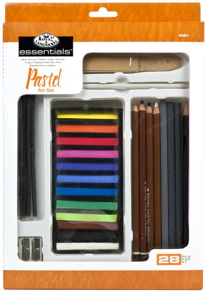 PASTEL ART SET 28PC