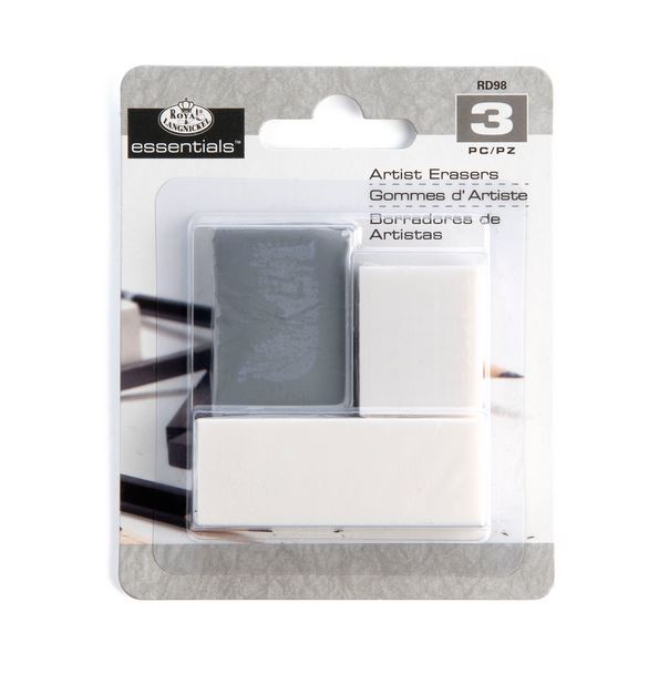 Assorted Erasers 3pc