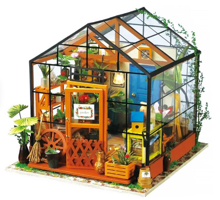 Diy Minature House Cathy's Flower House