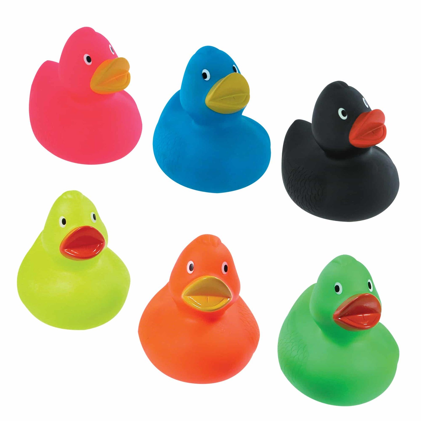 Coloured Rubber Duck
