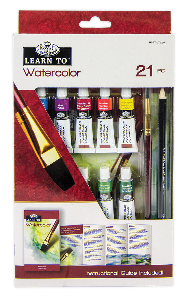 Learn to Watercolor 21pc