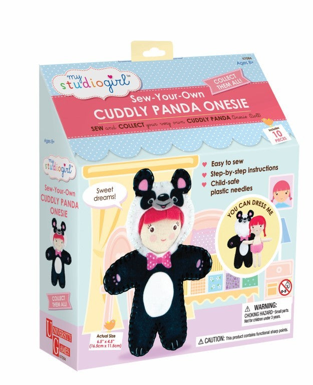 Sew-Your-Own Cuddly Panda Onsie