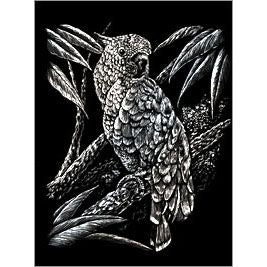 SILVER FOIL COCKATOO