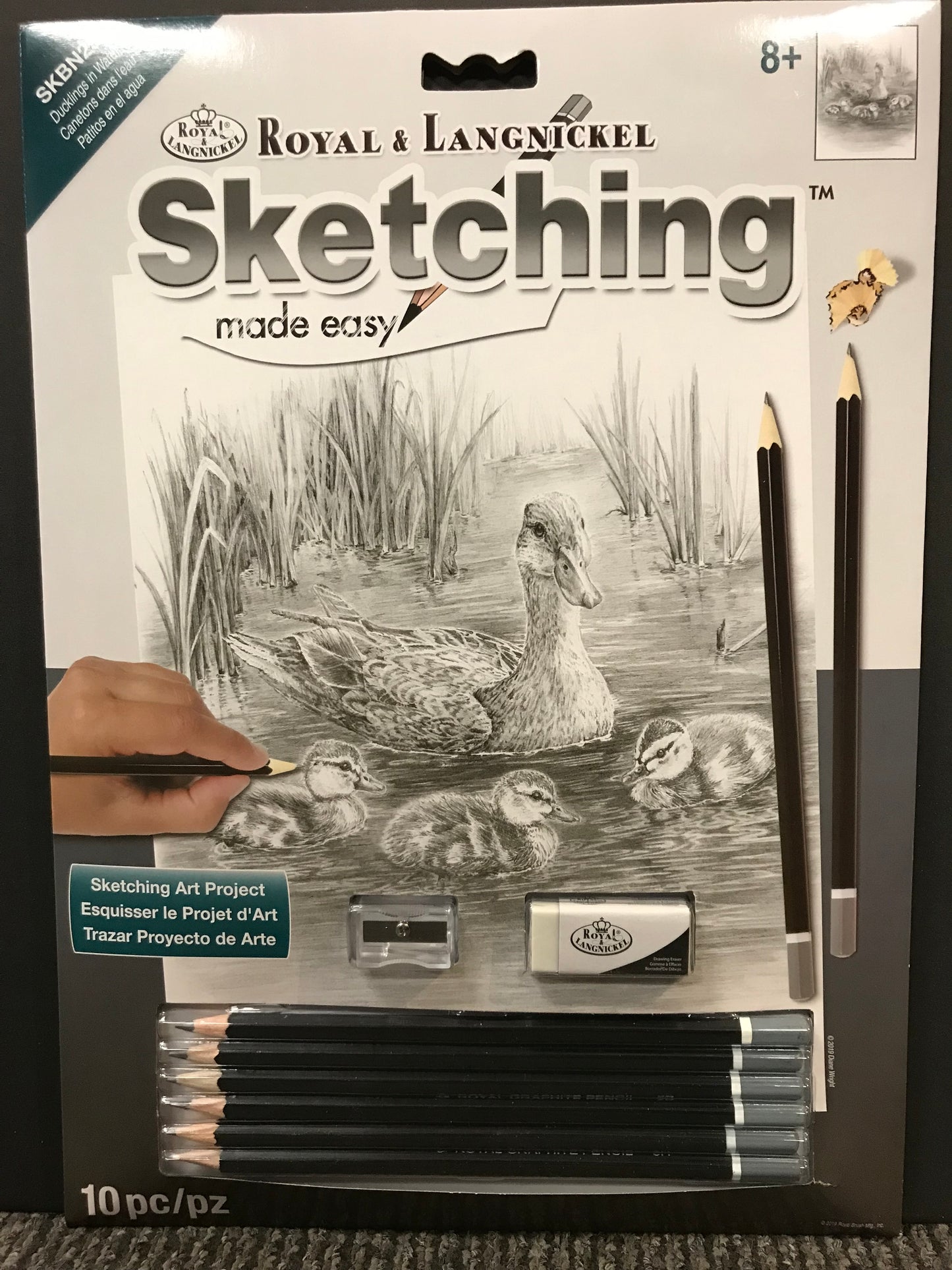 Sketching Made Easy Ducklings in Water