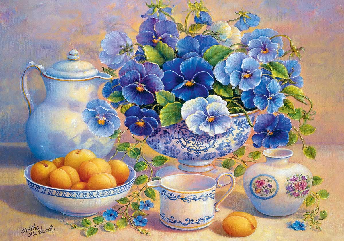 Blue Bouquet 1000pc.