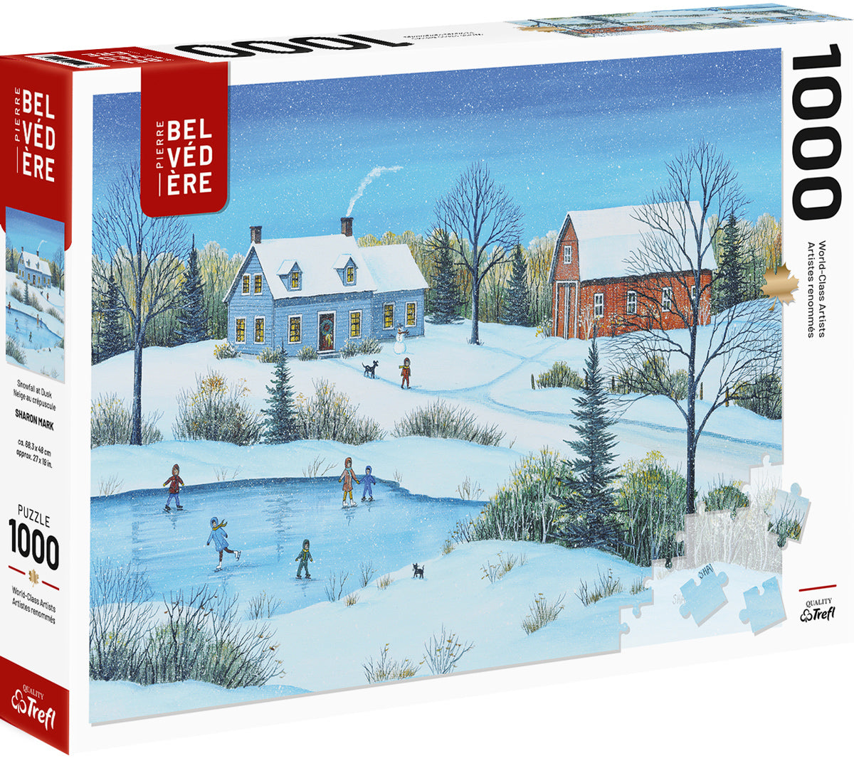 Snowfall at Dusk 1000pc.