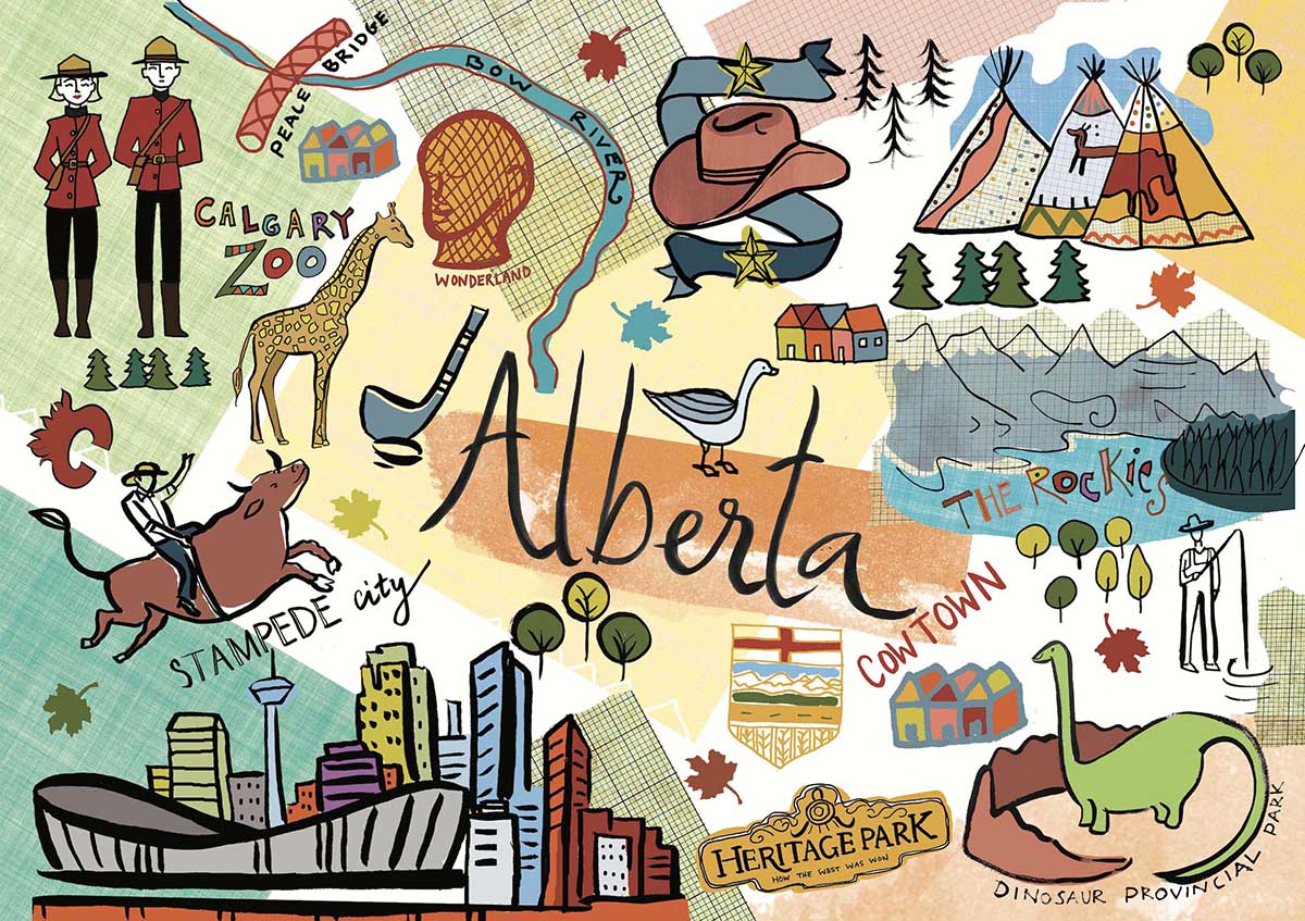 Alberta 1000pc