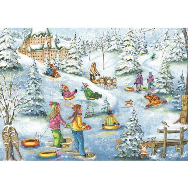 The Castle in the Snow 1000pc