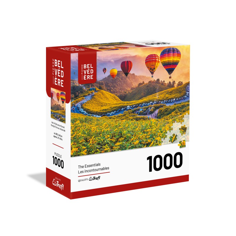 Hot Air Balloons at Sunset 1000pc