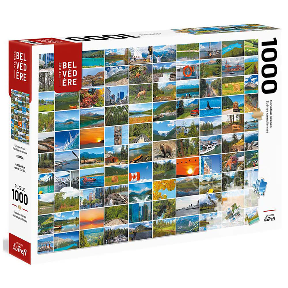 Canadian Mosaic 1000pc