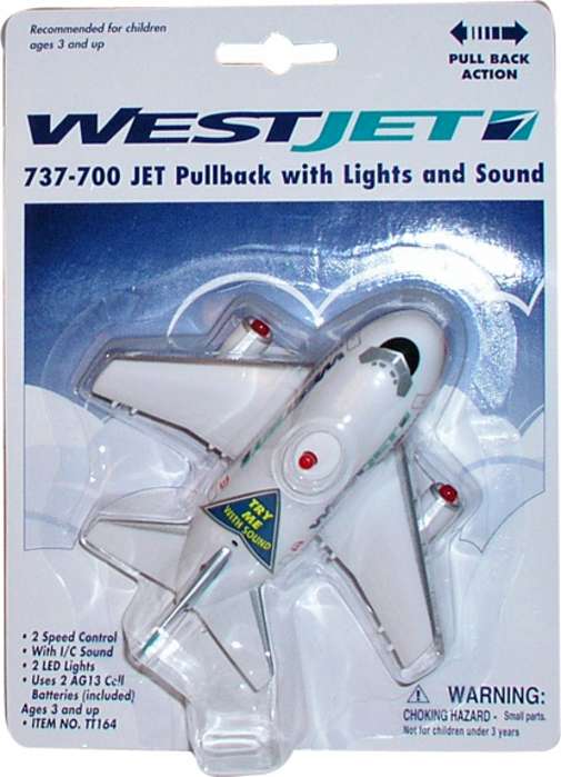 West Jet Pull Back Lights & Sounds
