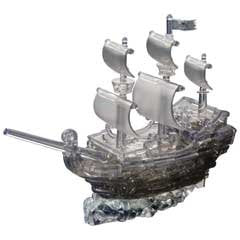 3D CRYSTAL PUZZLE PIRATE SHIP