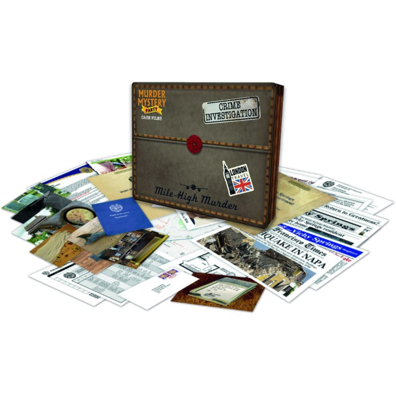Murder Mystery Party - Case Files - Mile-High