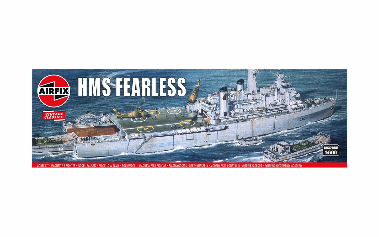 HMS Fearless 1/600