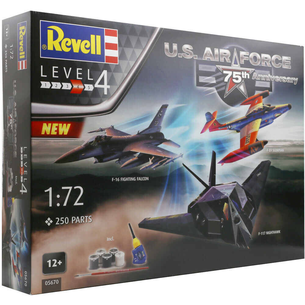 US Airforce 75th Anniversary Gift Set 1/72