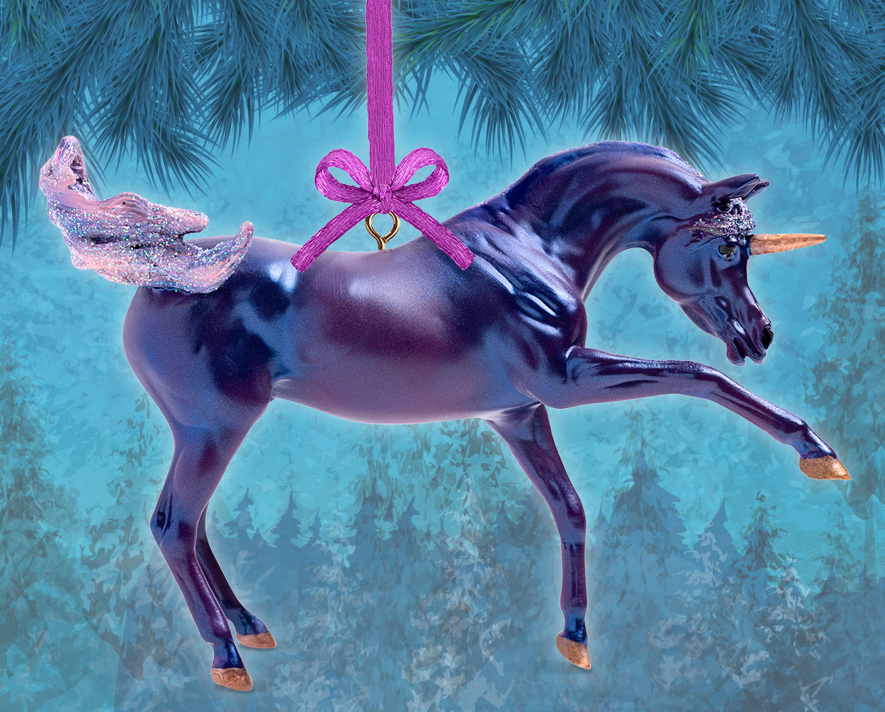 Tyrian Unicorn Ornament