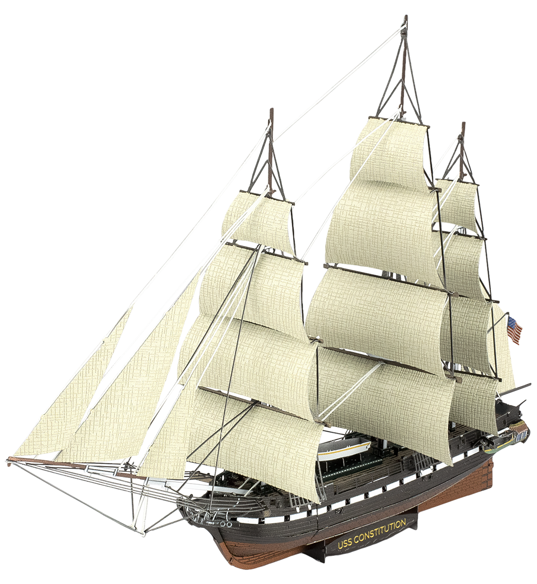 Metal Earth USS Constitution 1/528
