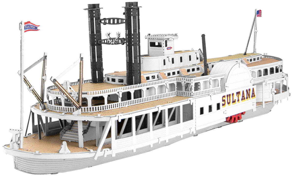 Metal Earth Sultana Steamboat 1/624