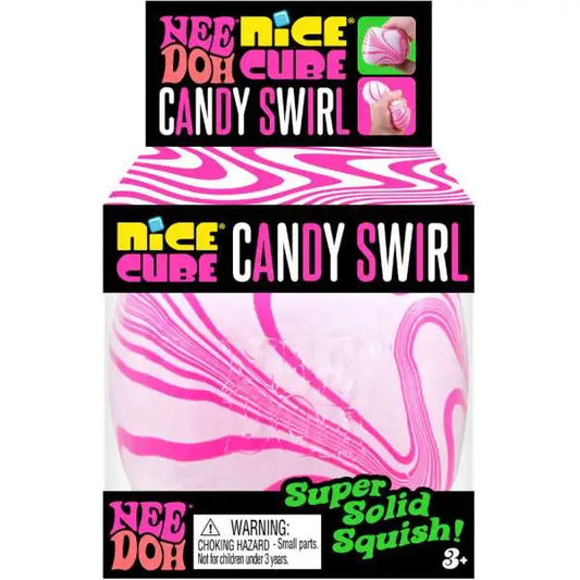 Nee Doh Candy Swirl Nice Cube  Limit 1 per Customer in store only