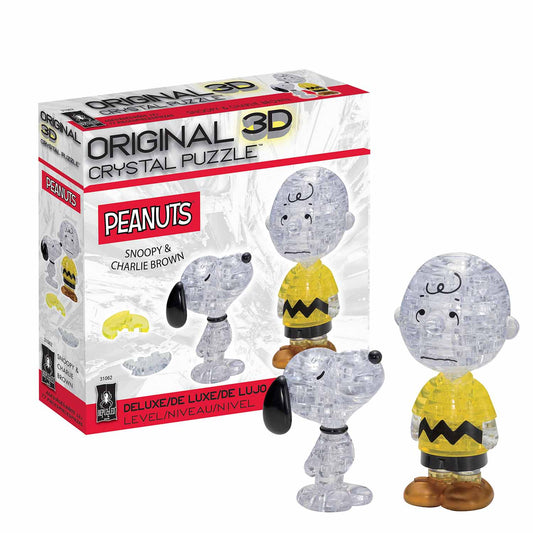 3D Crystal Puzzle Snoopy & Charlie Brown