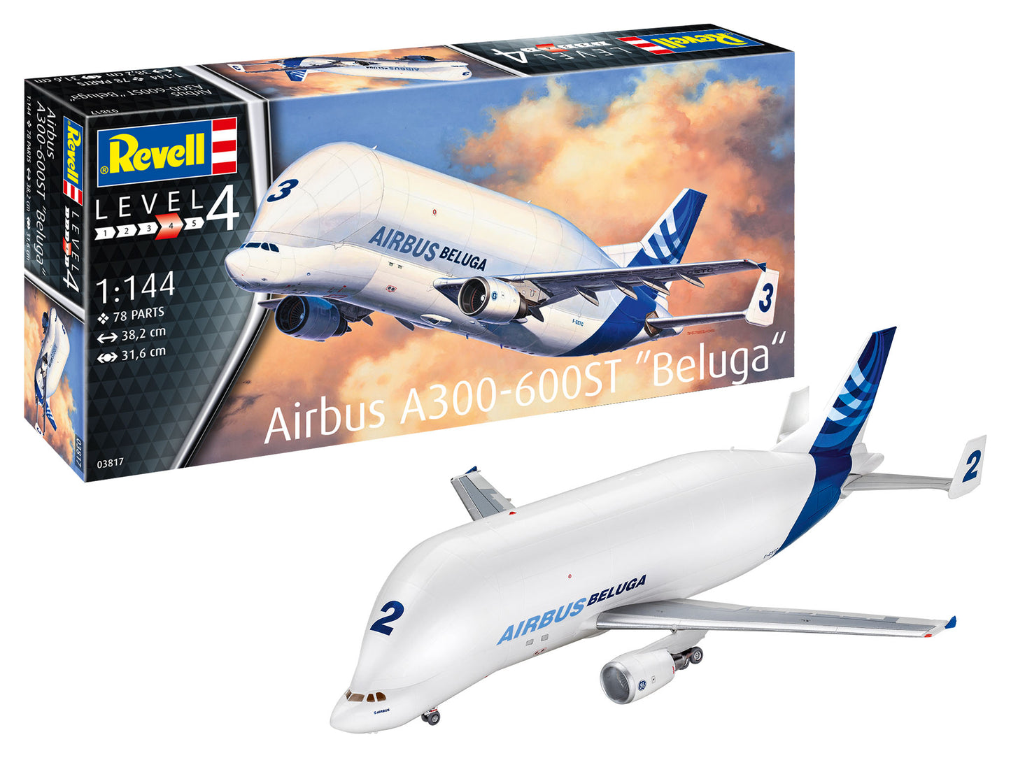 Airbus A300-600ST "Beluga" 1/144