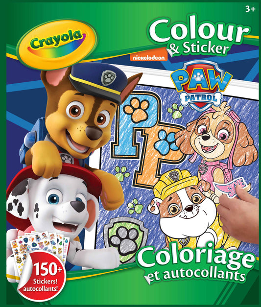 Colour & Sticker Paw Patrol