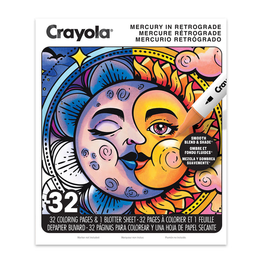 Mercury in Retrograde Coloring Book