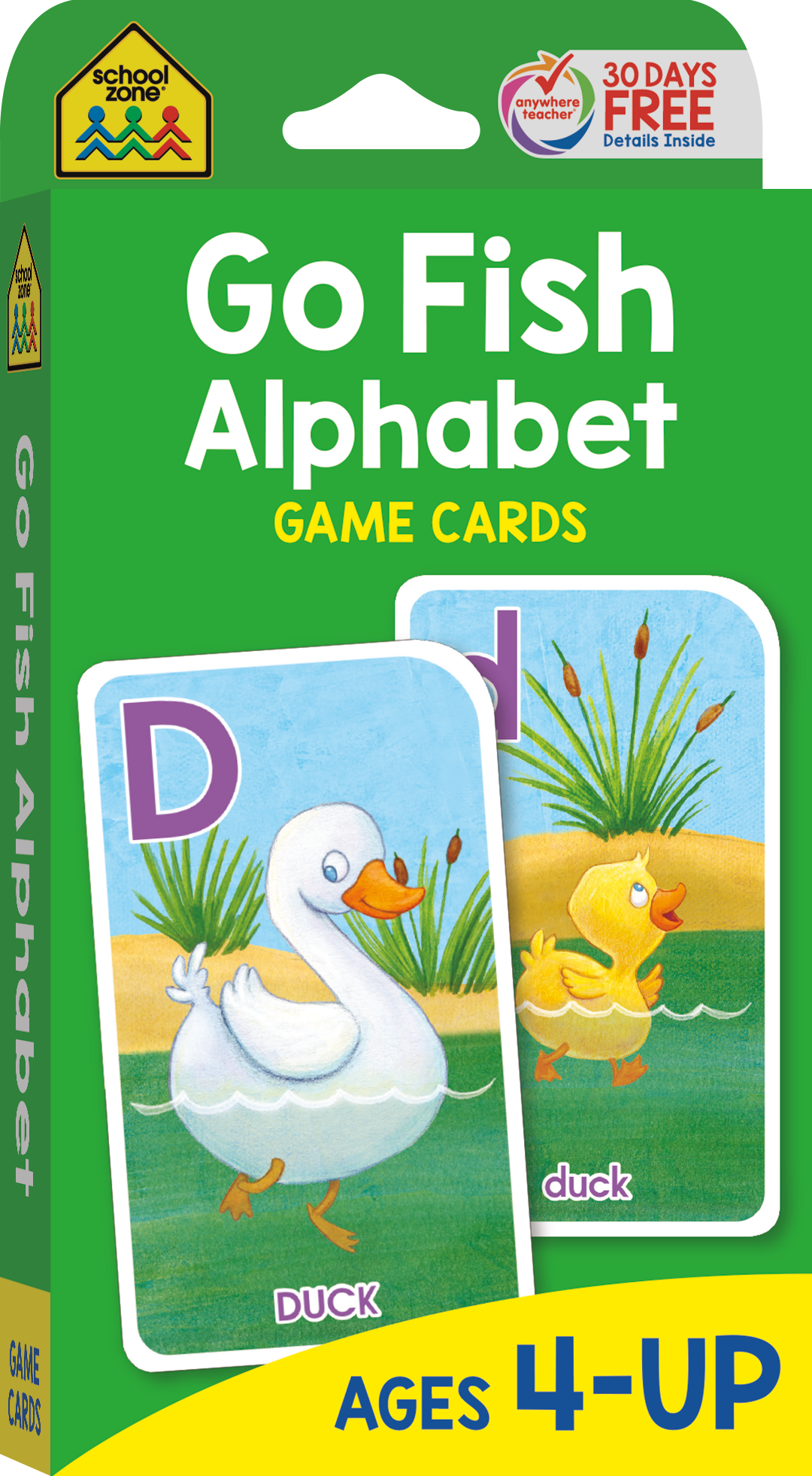 Go Fish Alphabet Game Cards