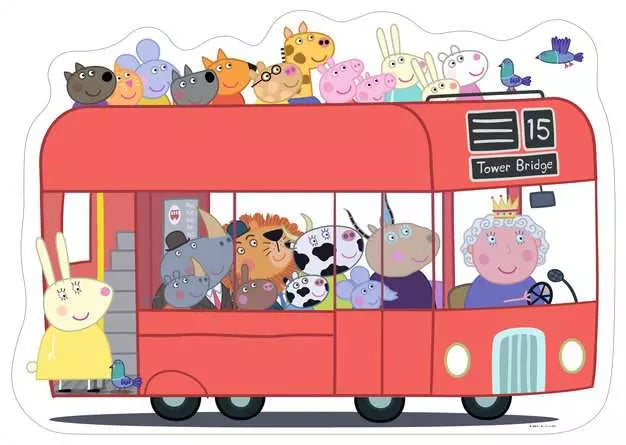 Peppa Pig Fun Day Out 24pc Gaint Floor Puzzle