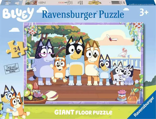 Bluey 24pc floor puzzle