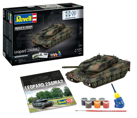 70 Years Bundeswehr Leopard 2A6MA2 1/35 Starter Kit