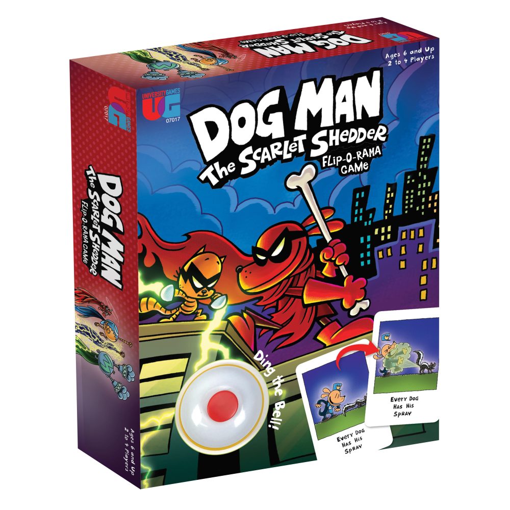 Dog Man: The Scarlet Shedder Flip-O-Rama Game