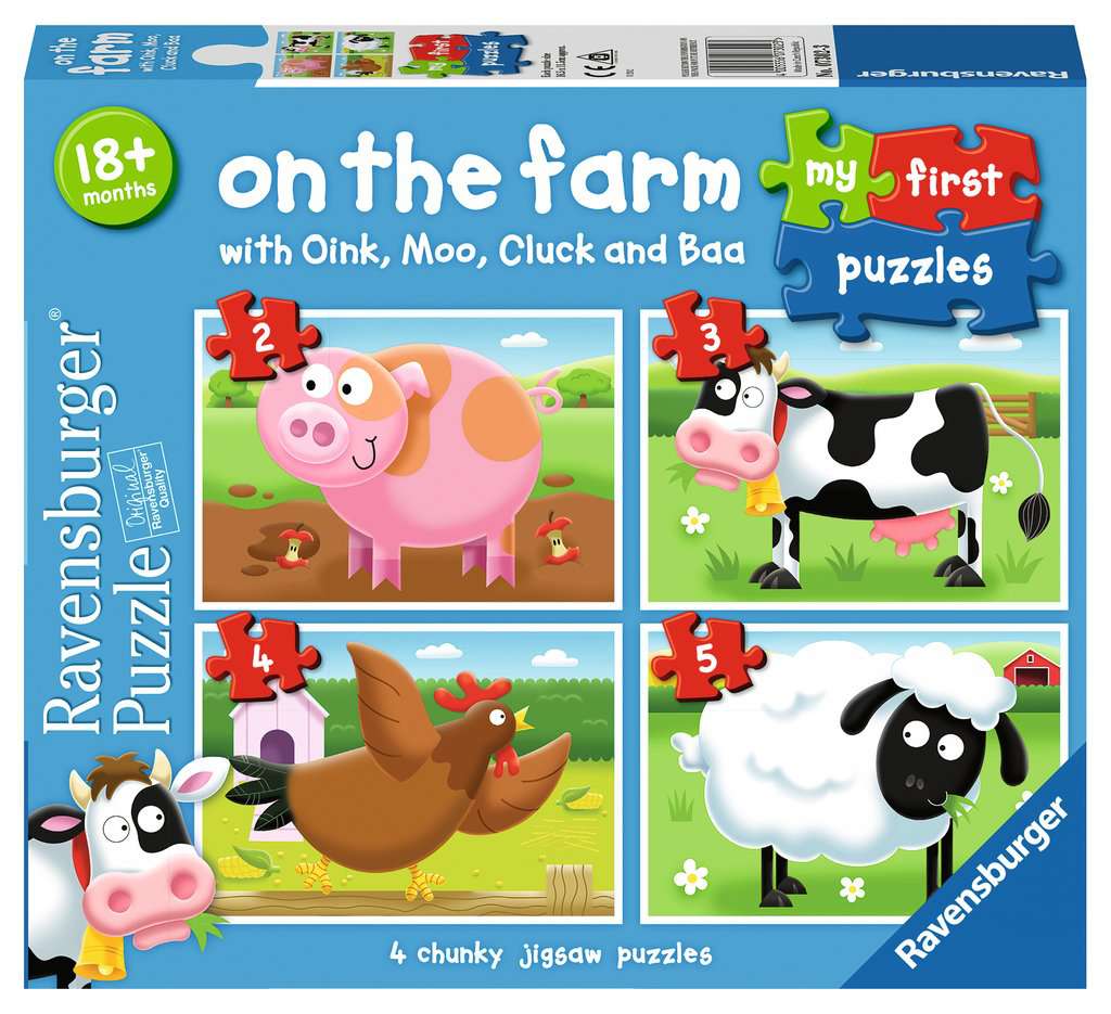 My First Puzzles On the Farm