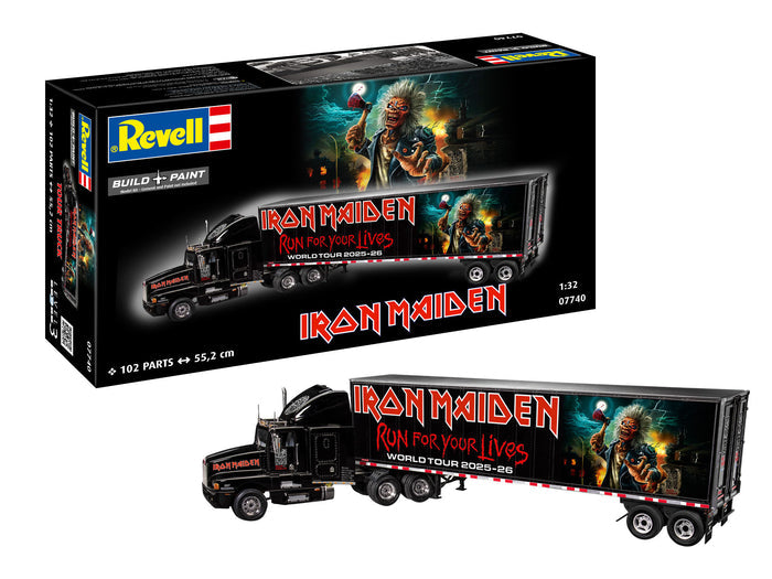 Tour Truck "Iron Maiden" 50th Anniversary 1/32