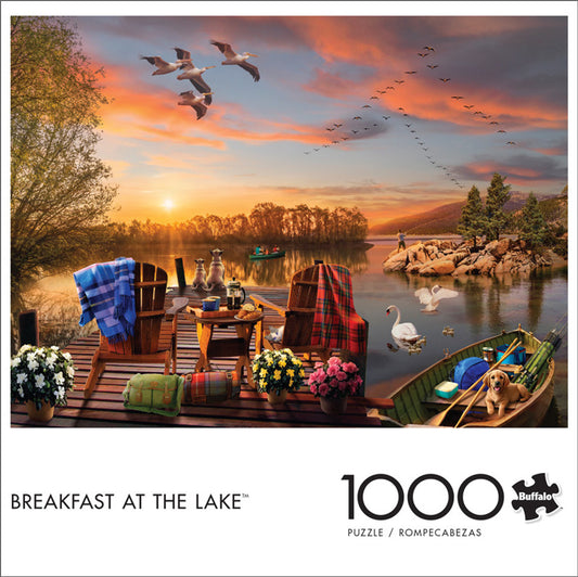 Breakfast at the Lake 1000pc