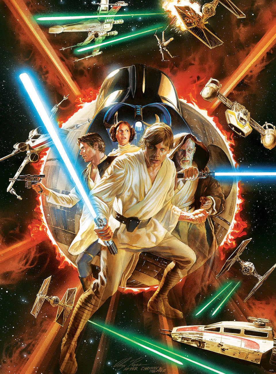 Star Wars Comic Variant Cover 1000pc