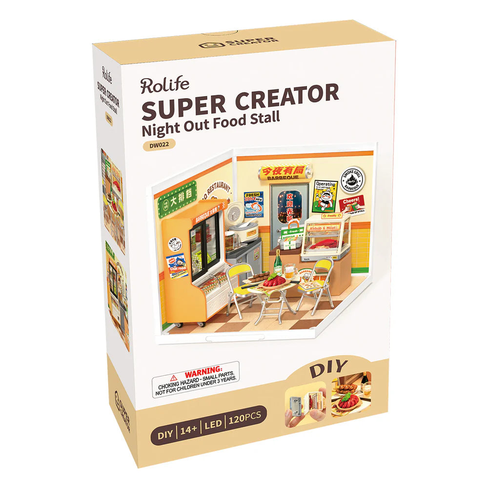 DIY Super Creator Night Out Food Stall