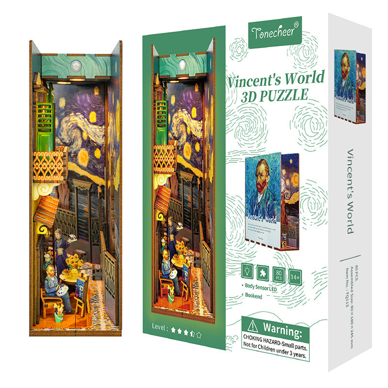 Vincent's World Bookend Kit