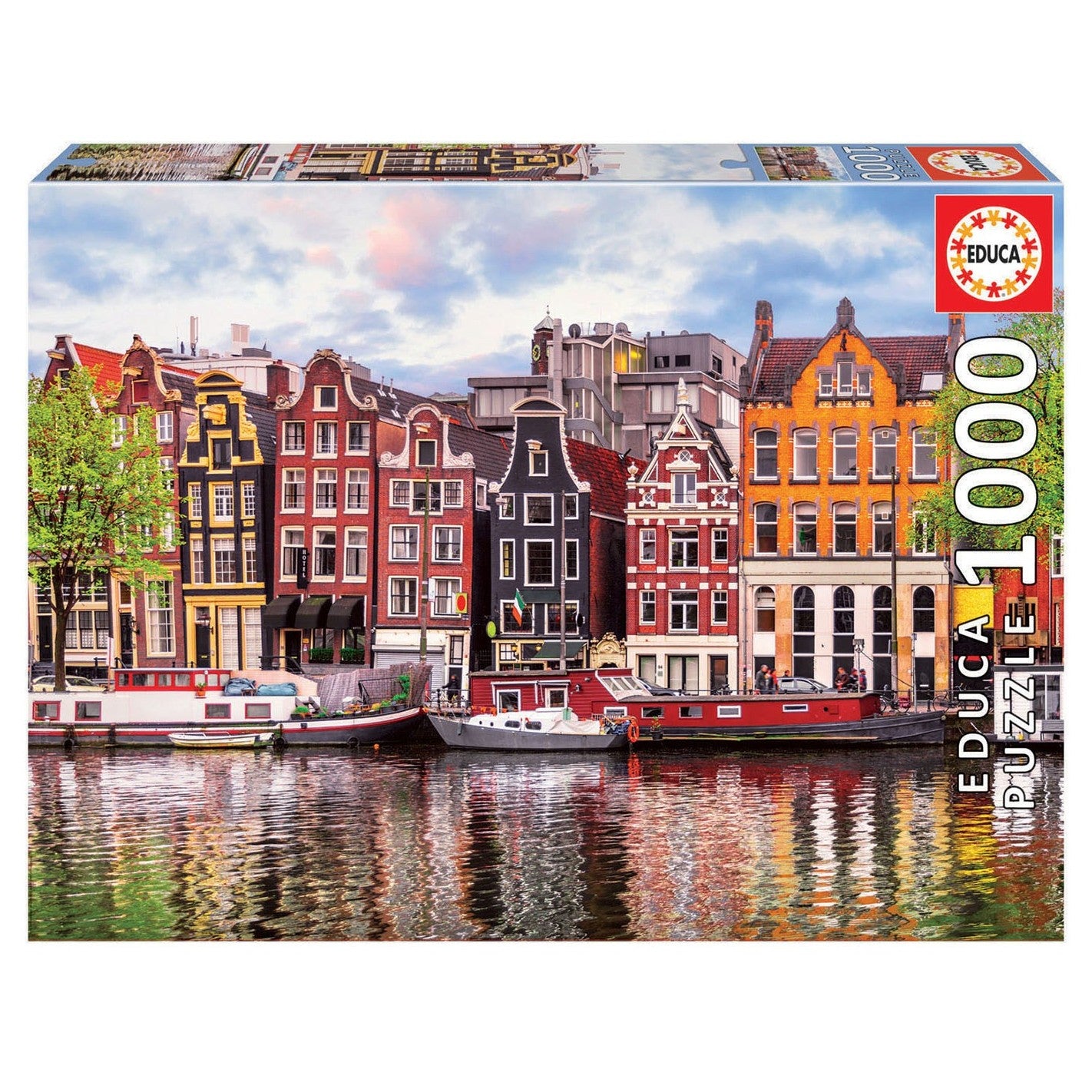 Dancing Houses, Amsterdam 1000pc