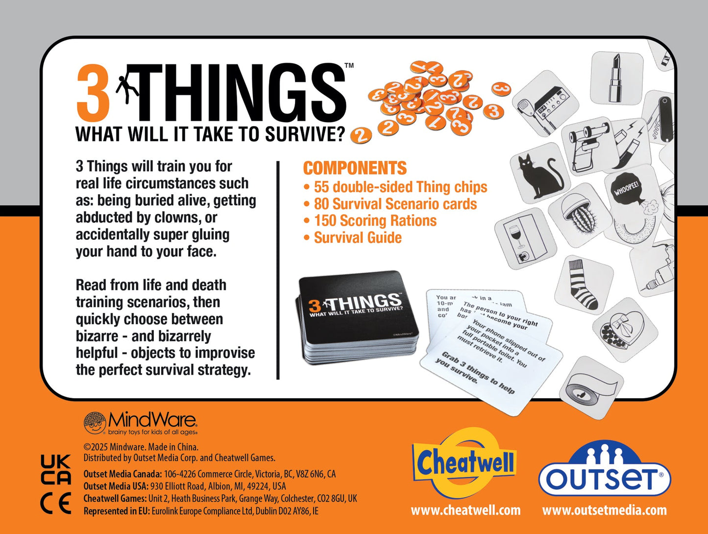 3 Things - What Will It  Take To Survive